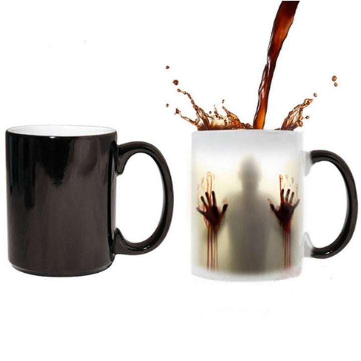 Heat Sensitive Bloody Hands Mug | Skanto