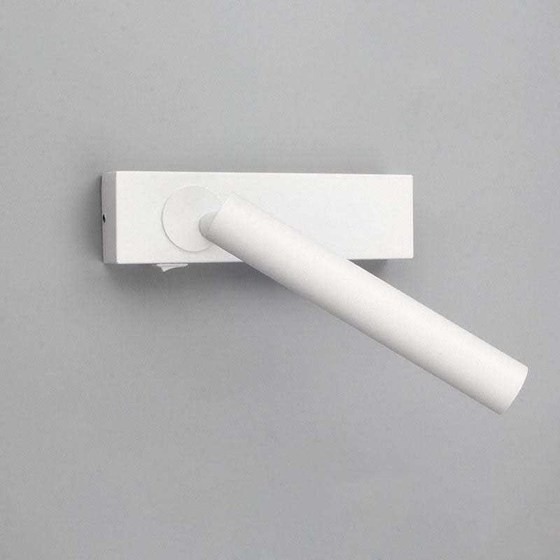Skanto | LumeFocus Rek rektangulær LED Vegglampe | Justerbar Vinkel | Minimalistisk Design | Leselampe | Varmt Lys