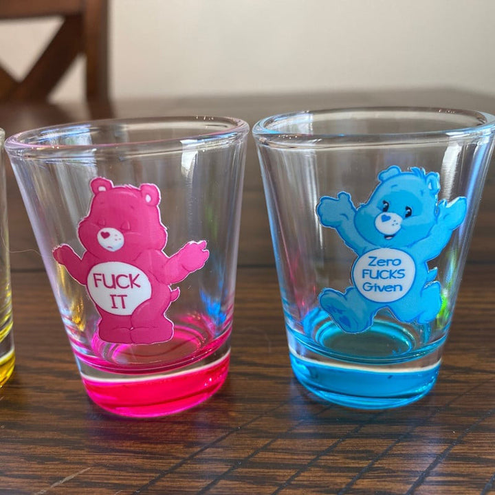 Skanto | Swear Bears Likørglass, 6 Stykker