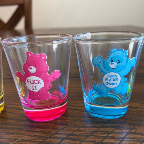 Skanto | Swear Bears Likørglass, 6 Stykker