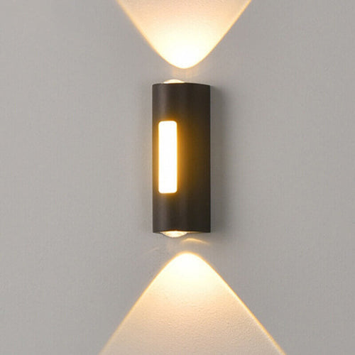 Moderne Minimalistisk Sylinderformet Design LED Utendørs Dekorativ Vegglampe | Skanto