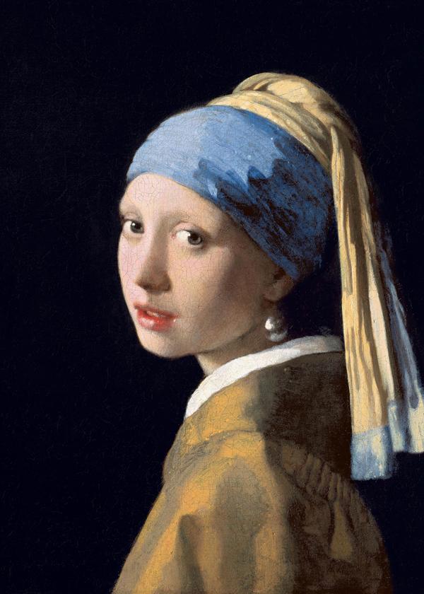 Skanto | Jente med perleørering - Johannes Vermeer