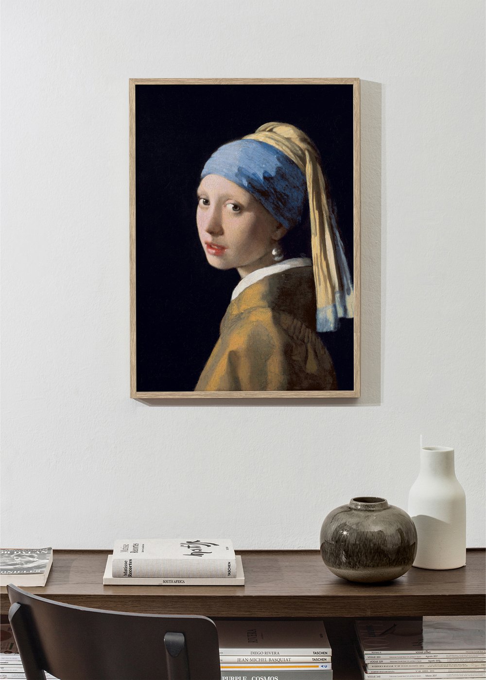 Skanto | Jente med perleørering - Johannes Vermeer