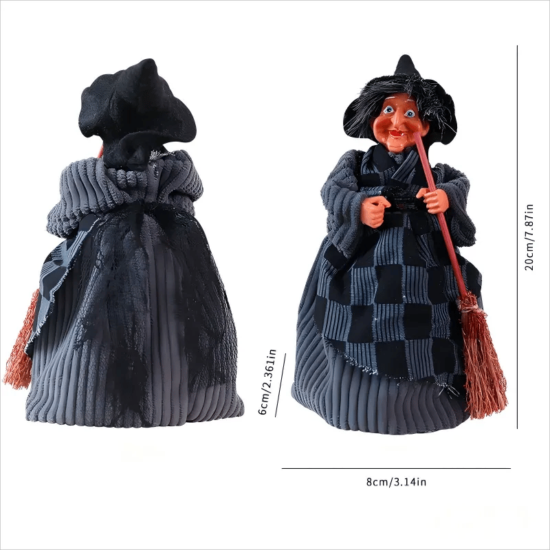 Skanto | Halloween heks dukke statue dekorasjon skrivebord