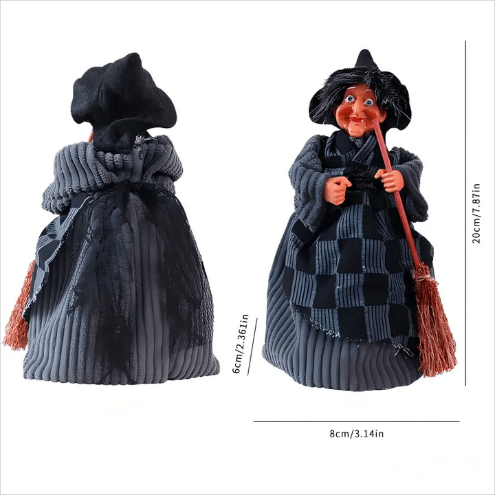 Skanto | Halloween heks dukke statue dekorasjon skrivebord