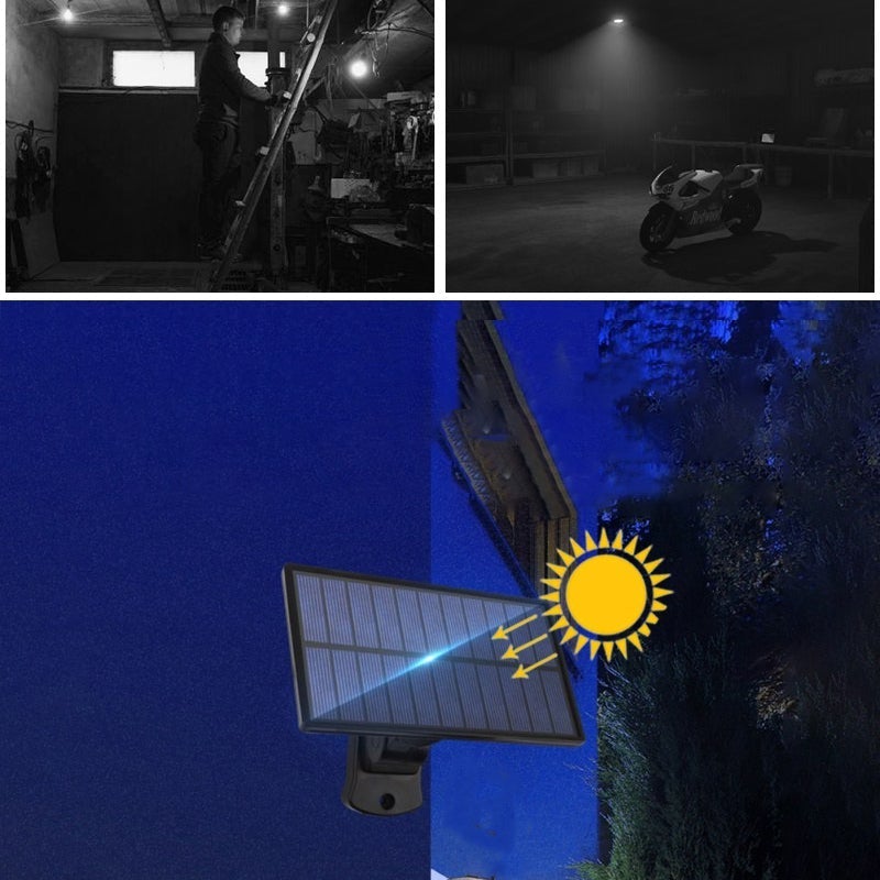 Skanto | Triple LED Solcelle Vegglampe