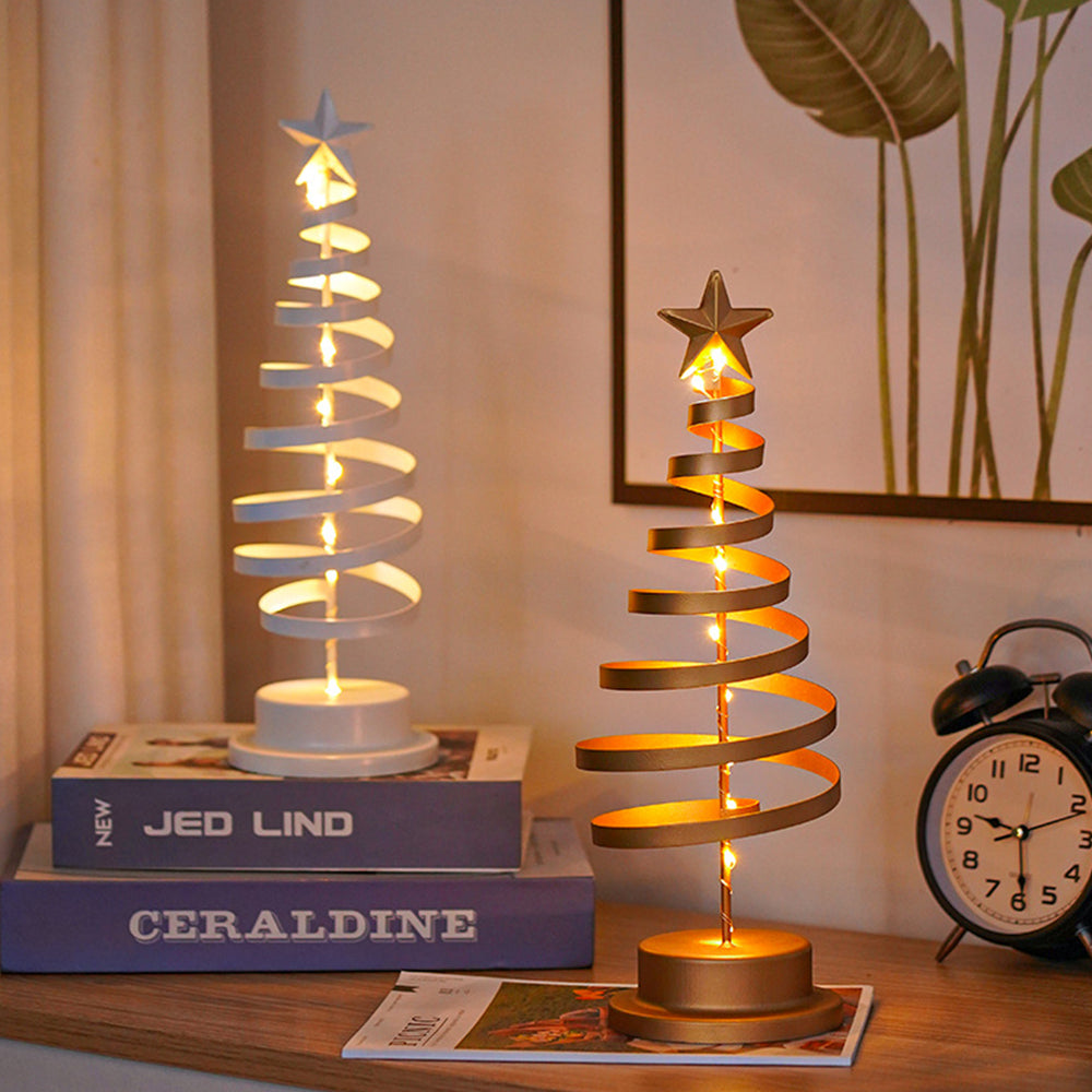 Skanto | Bordlampe med LED-lamper og metalltre