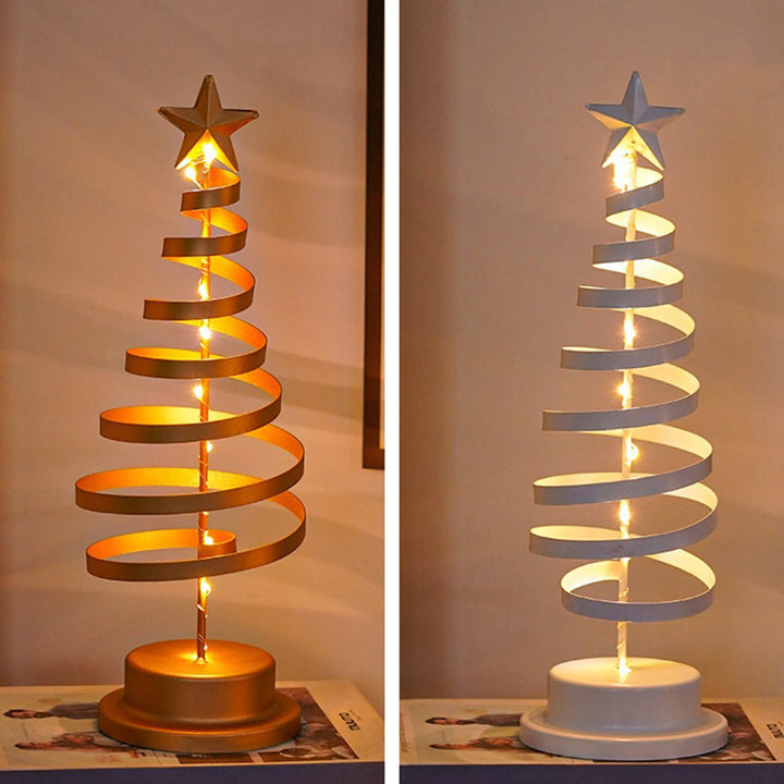 Skanto | Bordlampe med LED-lamper og metalltre