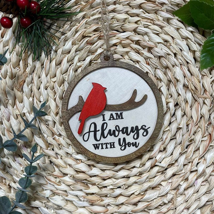 Skanto | Cardinal Bird Tre juleornament