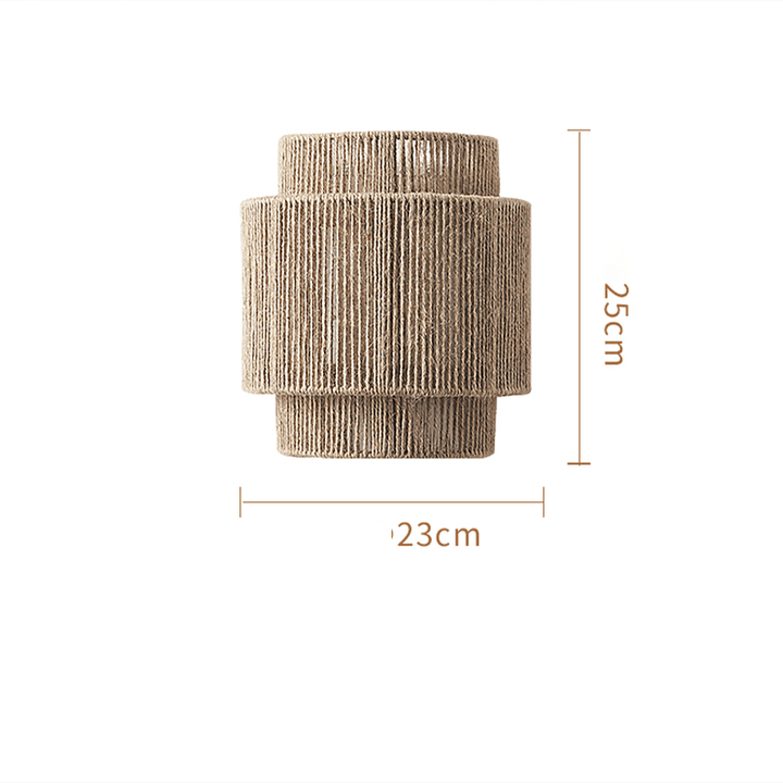 Vintage LED-lampe - Bohemsk enger - Naturlig preg | Skanto