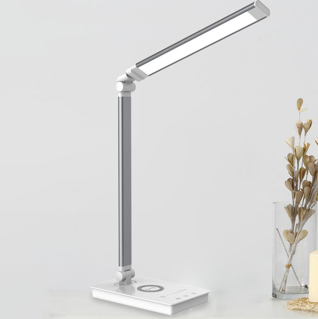 Skanto | Minimalistisk Intelligent Firkanthåndtak Sammenleggbart USB LED Skrivebordslampe