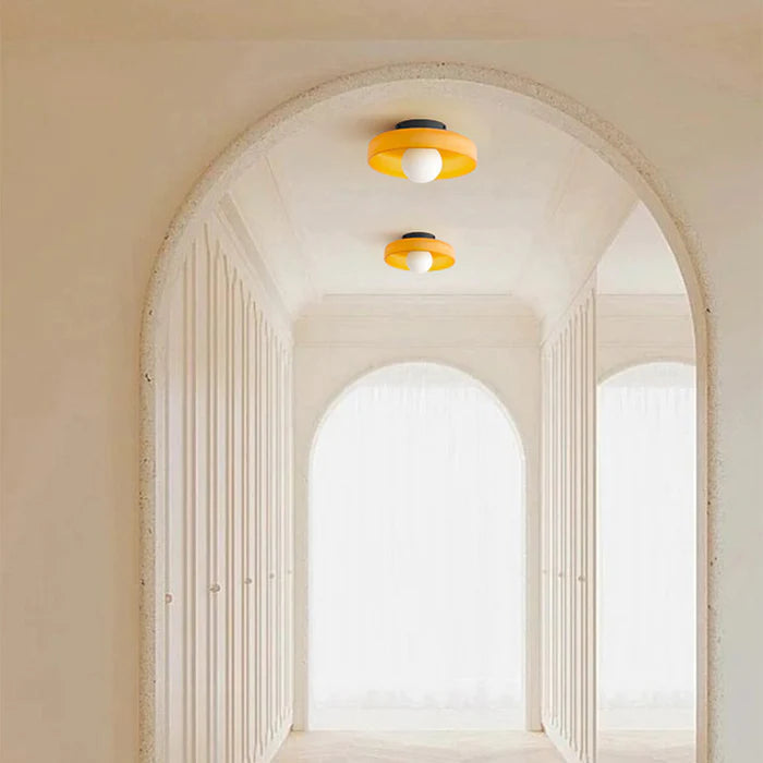 Skanto | LED Rund Flush Mount Takbelysning - Modern Energisparende Belysning for Moderne Hjemmedekor & Lave Tak
