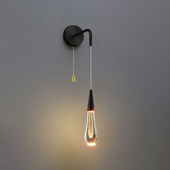 Skanto | LumeTear Luxe LED Vegglampe Dimbar Dråpe Design for Soverom og Stue