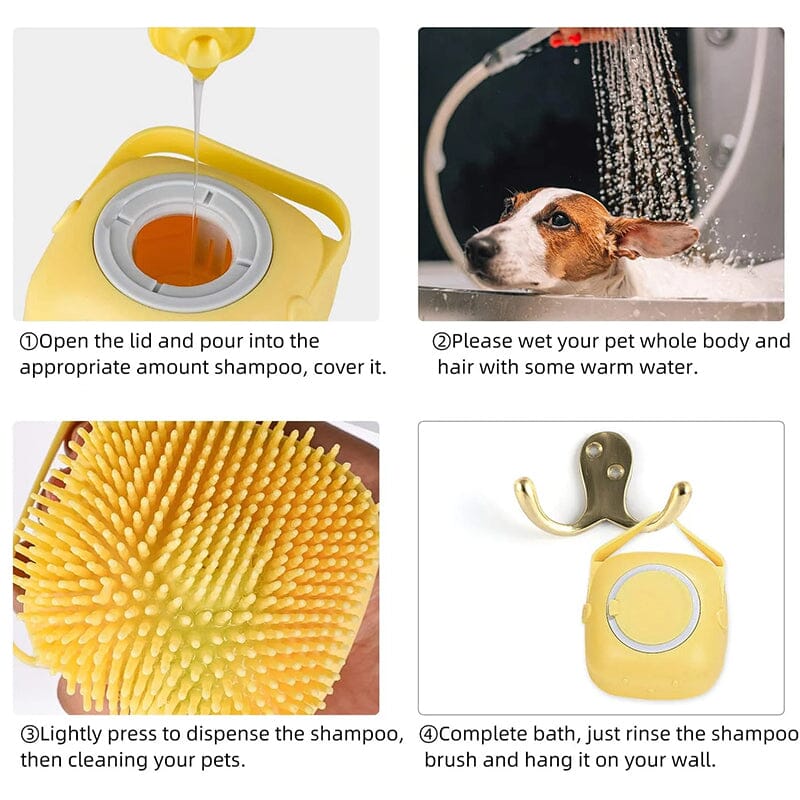 Skanto | Pet Bath Massage Brush