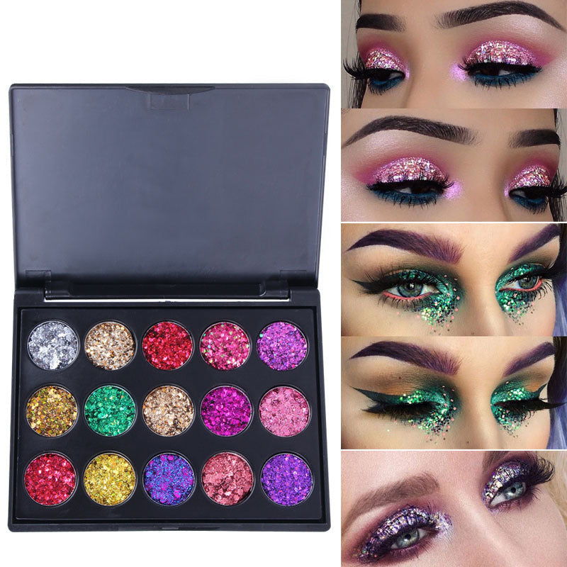 Skanto | Glitter Øyenskyggepalett