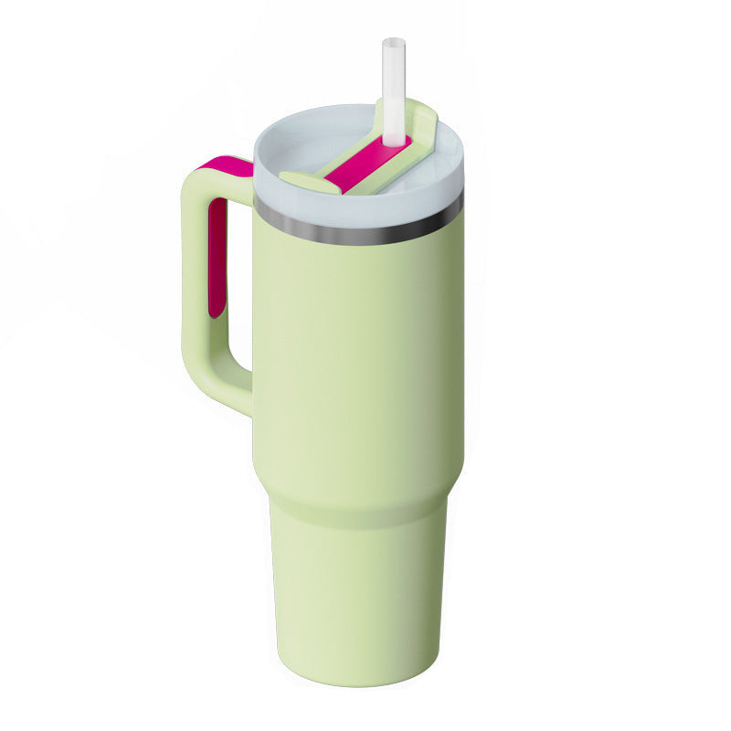 Skanto | ChillMug - Isolert Drikkekopp med Strå