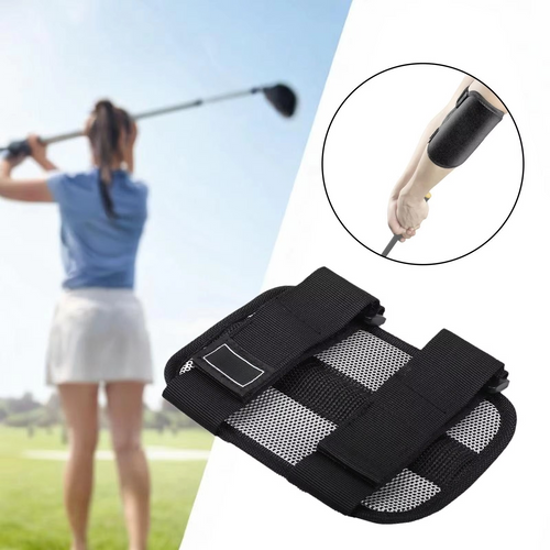 Skanto | Golf Sving Trener Albue Rettstilling Hjelpemiddel for Nybegynnere – Lettvekts Nylon Holdningskorrigeringsverktøy