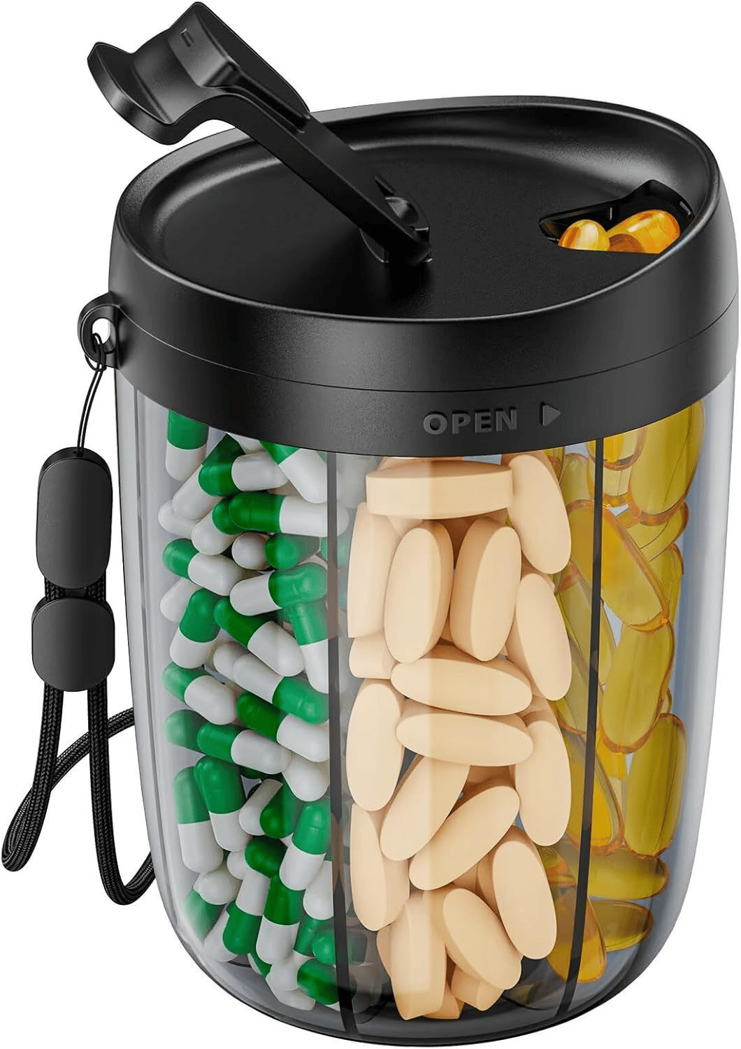 Lagringsboks med 6 rom – DailyCase | Skanto