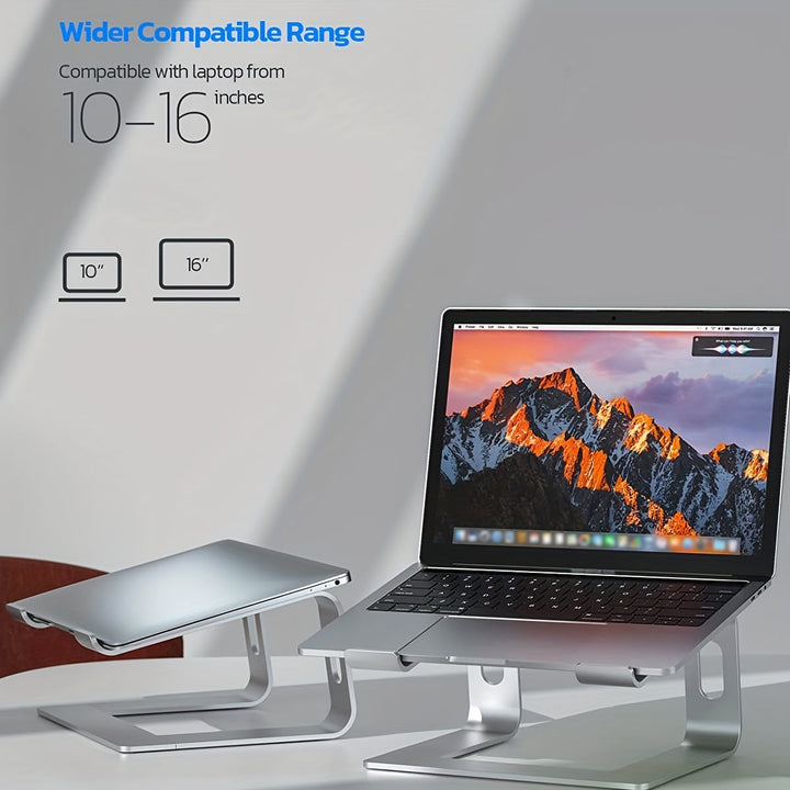 Aluminium Laptop Stativ – Ergonomisk og Ventilert | Skanto