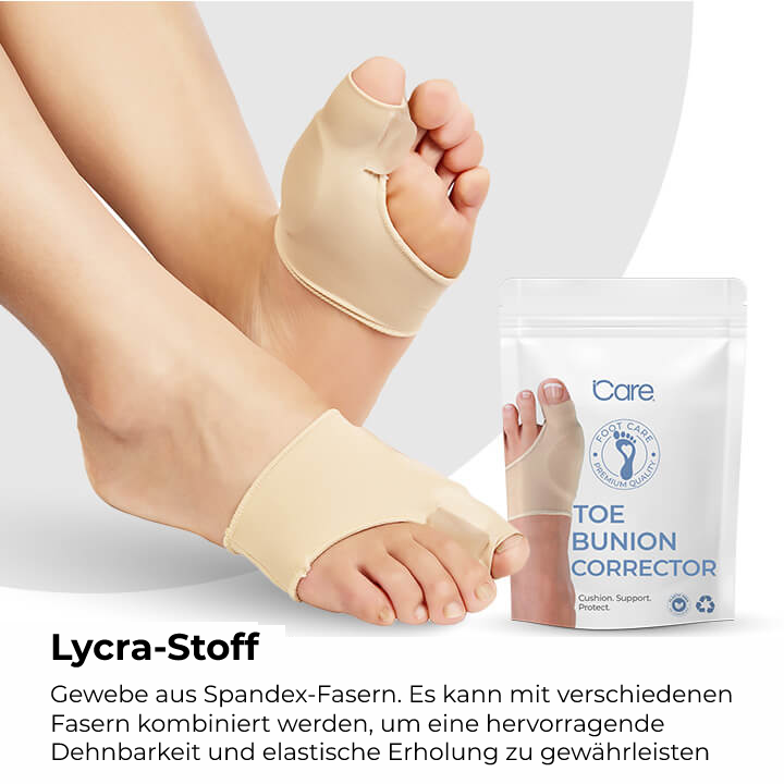 Skanto | Hallux Valgus Korreksjonsapparat 2.0 – korrigerende støtte – smertelindring – komfortabel – veggklokke