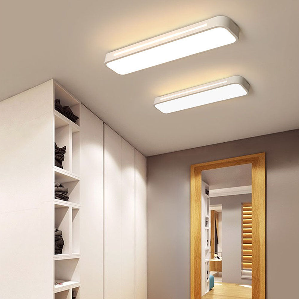 Skanto | GlowRond – Moderne LED Taklampe for Gang, Innganger & Trapper | Energisparende & Stilig Design
