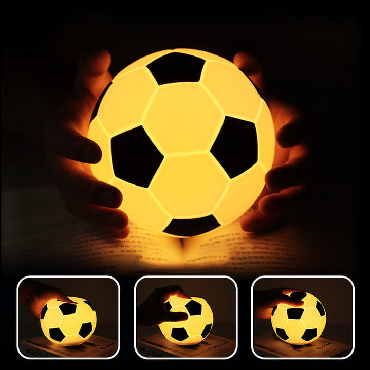 Skanto | Kreativ Fotball Silikon LED Nattlys USB Lading Bordlampe