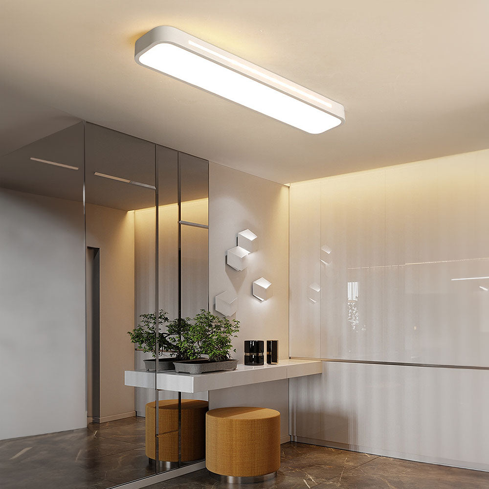 Skanto | GlowRond – Moderne LED Taklampe for Gang, Innganger & Trapper | Energisparende & Stilig Design