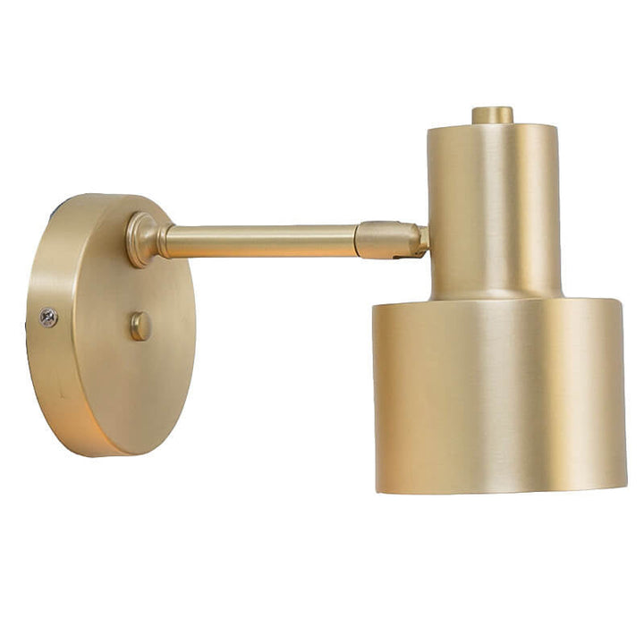 Moderne gullvegglampe – minimalistisk metalldesign for luksuriøse interiør