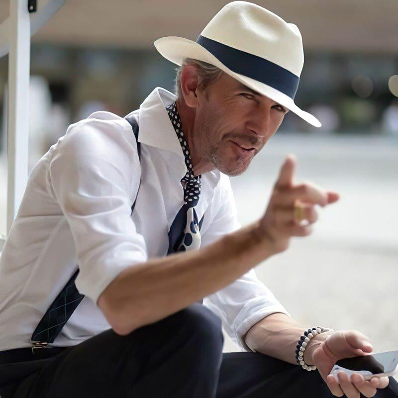 Skanto | Klassisk Bred Brem Solhatt