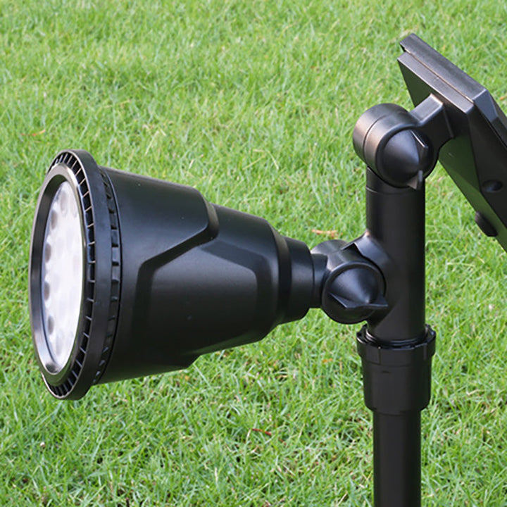 Moderne industriell ABS solvanntett LED spotlight hageinnsettingslys for utendørs patio | Skanto