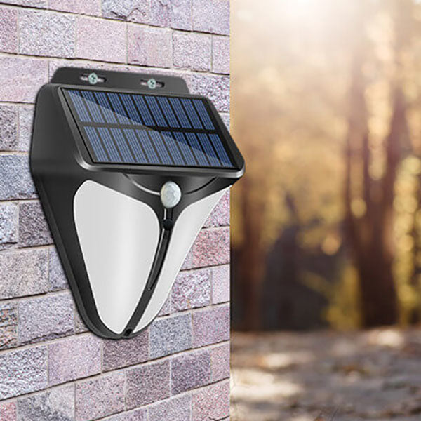 Skanto | Solenergi Intelligent Trekant Utendørs Vanntett Kroppssensor Patio LED Vegglampe
