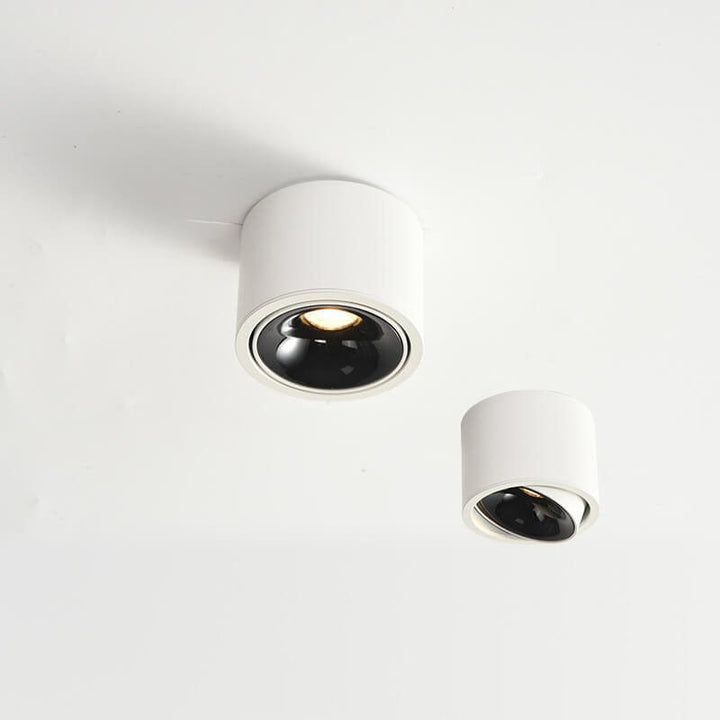 Skanto | Origo Minimalistisk LED Taklampe - Justerbar Rund Innfelt Lampe