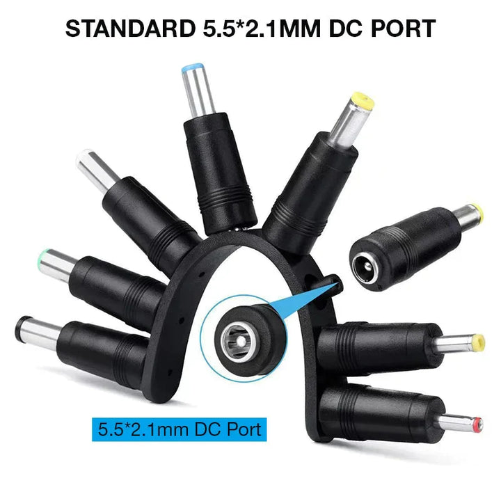 Skanto | 8-I-1 Universell DC Strømadapter