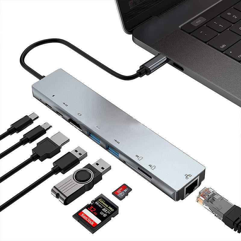 8 I 1 Universal Docking Station | Skanto