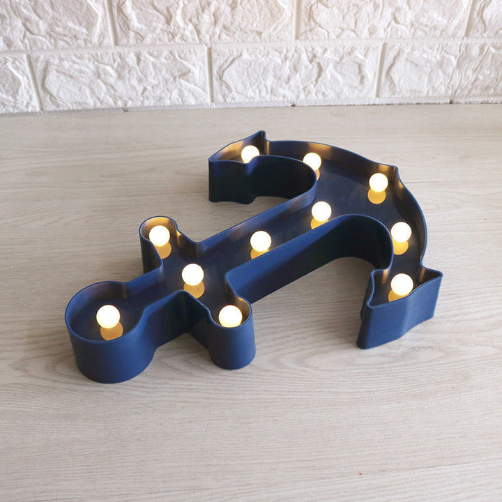 Skanto | Skandinavisk moderne Båtanker ABS Batteri LED Vegglampe