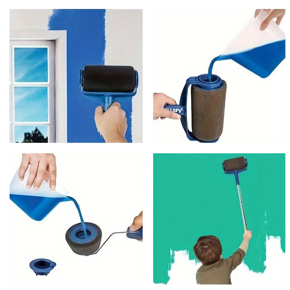 Refillable Anti-Drip Paint Roller | Skanto