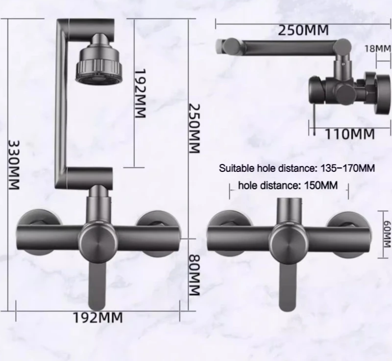 FlexSteel 4-Positions Veggkrane Skanto