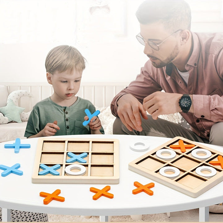 Skanto | Tre Tic Tac Toe Barn Puslespill Spill