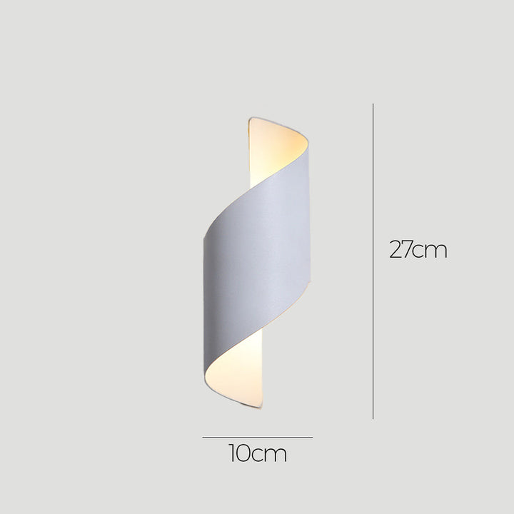 Skanto | LED Vegglampe med minimalistisk aluminiumsdesign