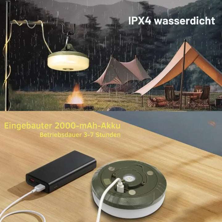 Campinglampe med 10 m RGB lyskjede — Din magiske lyskilde for uforglemmelige utendørsopplevelser | Skanto