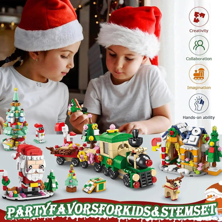 Skanto | Kreativt juletre byggesett for barn fra 6 år og oppover