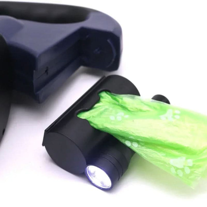 Skanto | dobbelt bånd med LED og pose dispenser for stressfrie turer