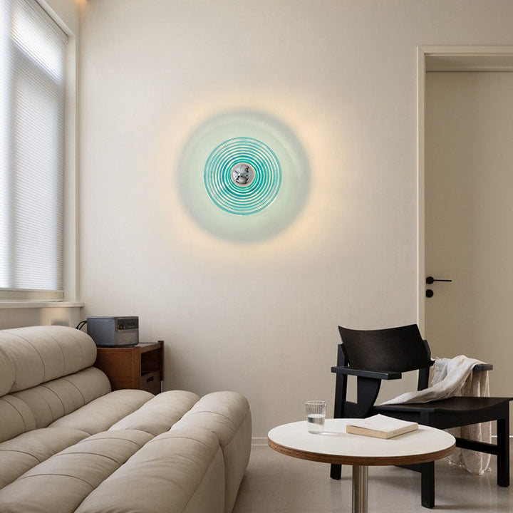 Tidløs glassvegglampe for allsidig belysning Skanto