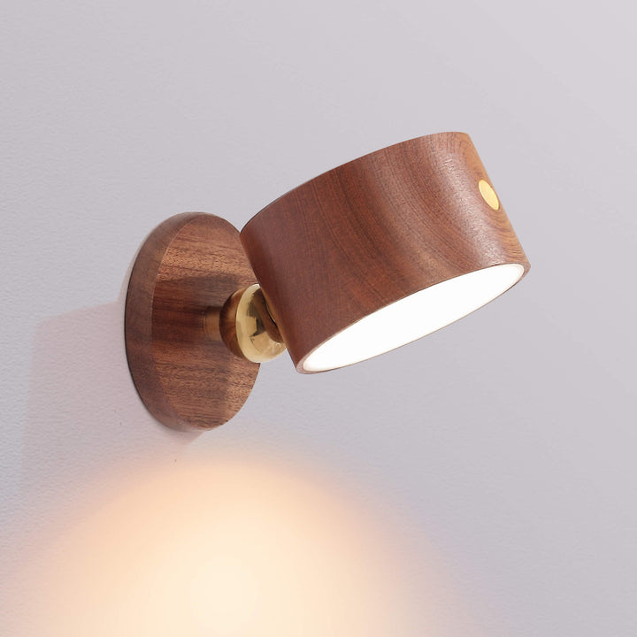 Skanto | Enkel tre USB-oppladbar berøringsmagnet LED nattlys vegglampe
