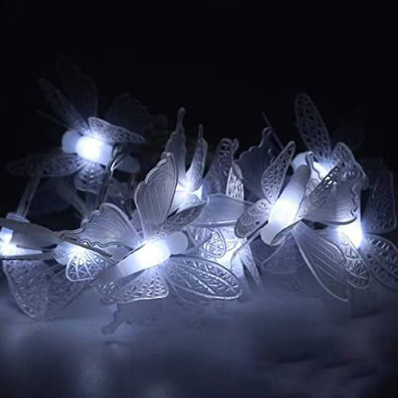 Skanto | Luminelle LED Lyslenker | Sommerfugl Design | For Hage, Balkong & Terrasse | Utendørs Dekor