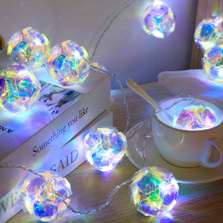Skanto | Moderne roser dekorert USB LED fargede lyskjeder