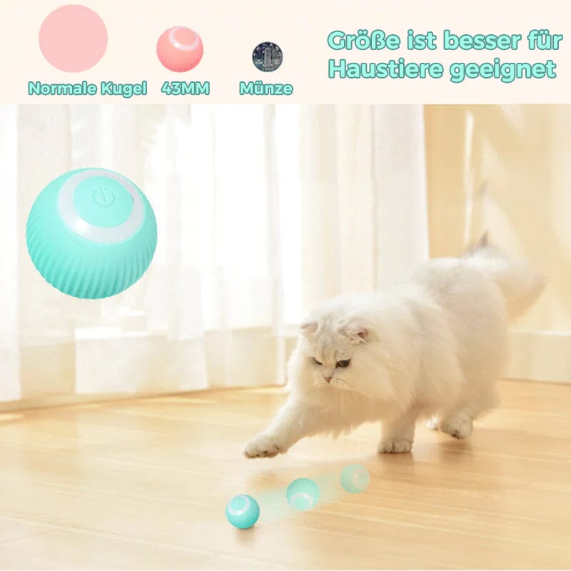 Skanto | Intelligent Elektrisk Selv-Rullende Katt Lekeball