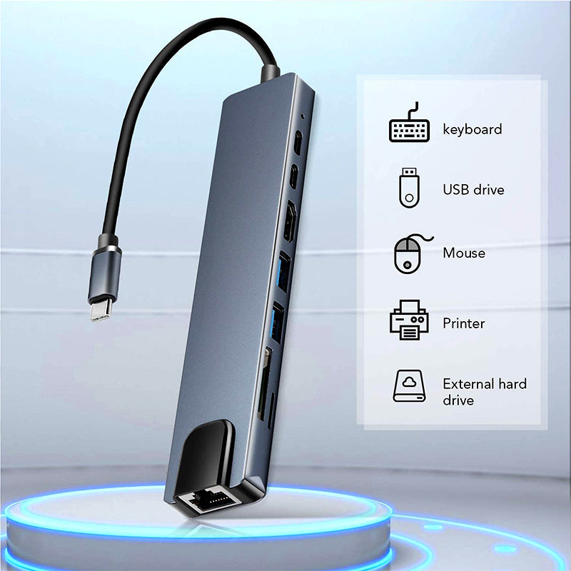 8 I 1 Universal Docking Station | Skanto
