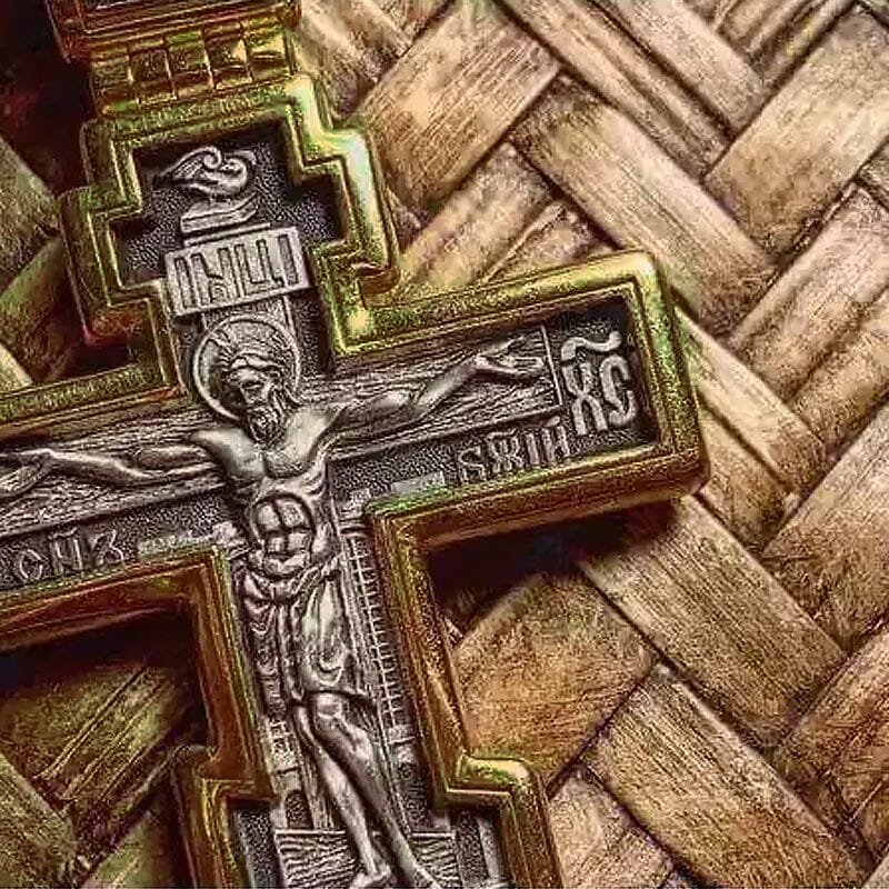 Vintage Cross Necklace Skanto