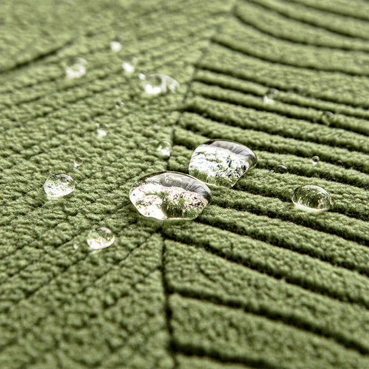 Moderne Leaf Jacquard Vanntett Anti-Ripe Sofa Dekken | Skanto